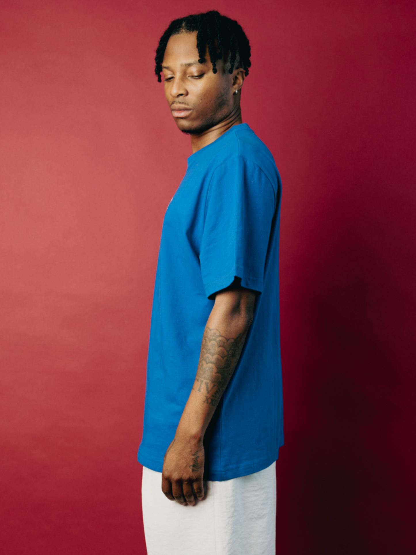„Ornament“ Shirt True Blue
