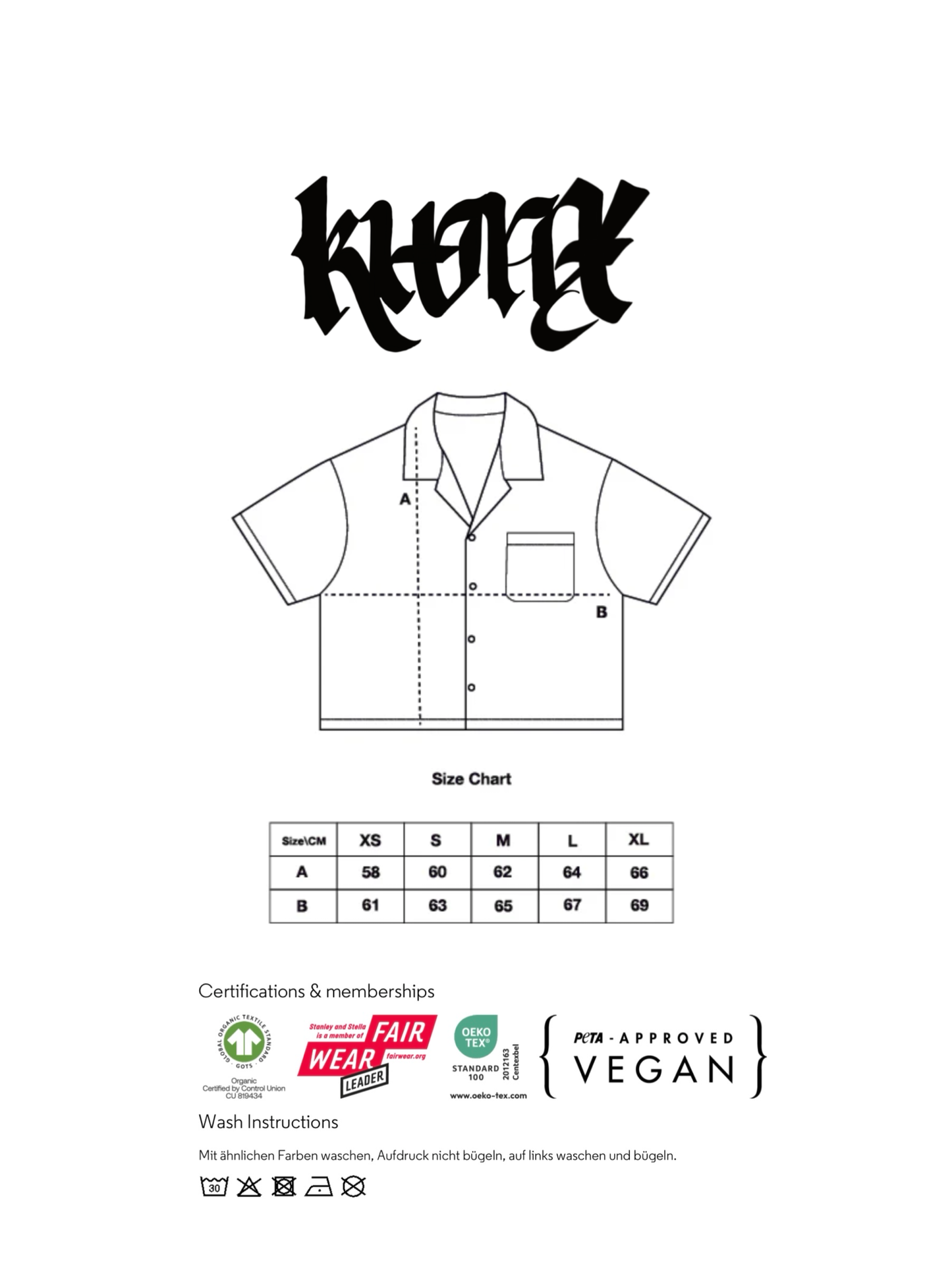 „Bike“ Boxy Workwear Shirt Sand