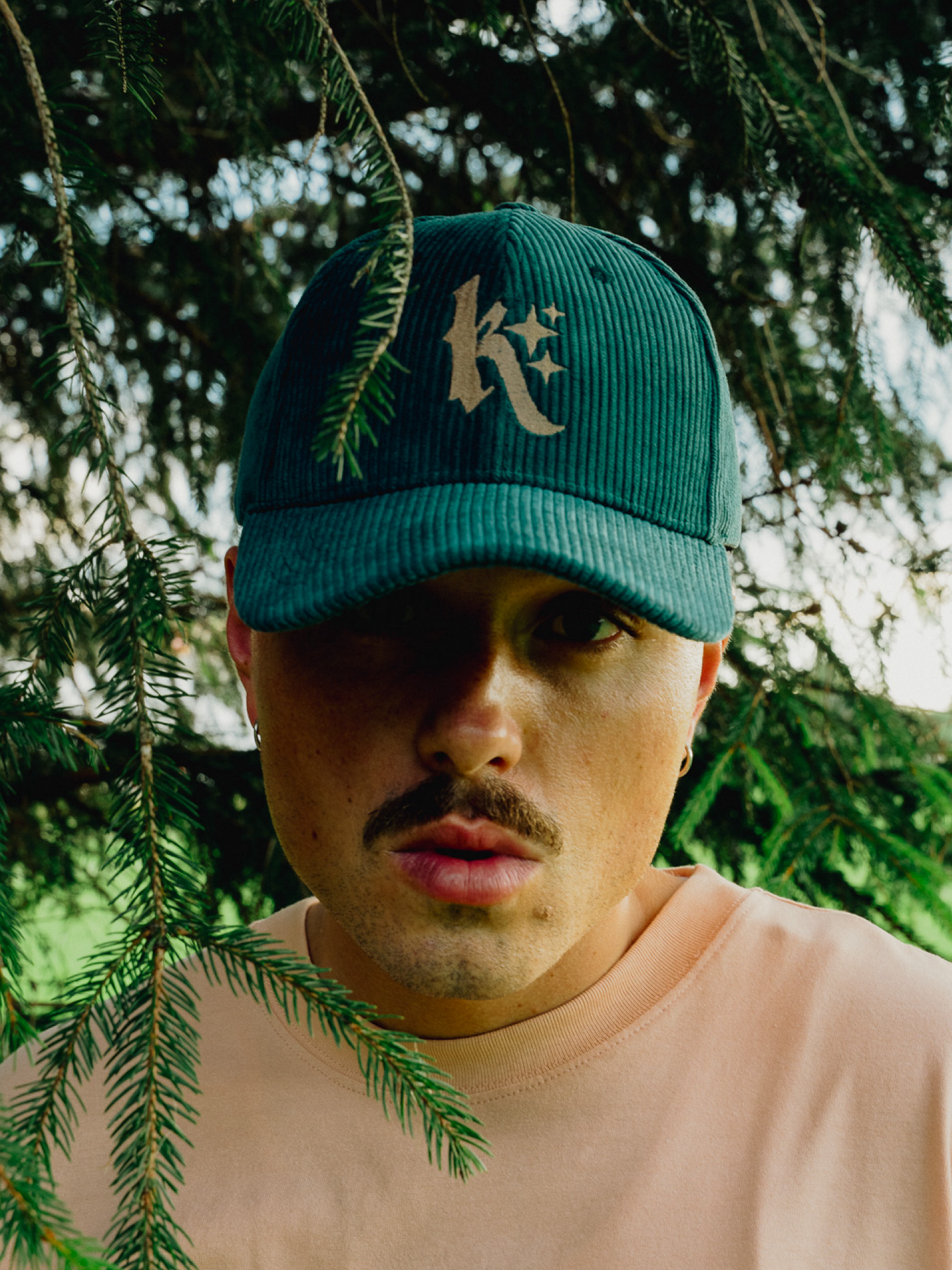 Cord Cap Bottle Green