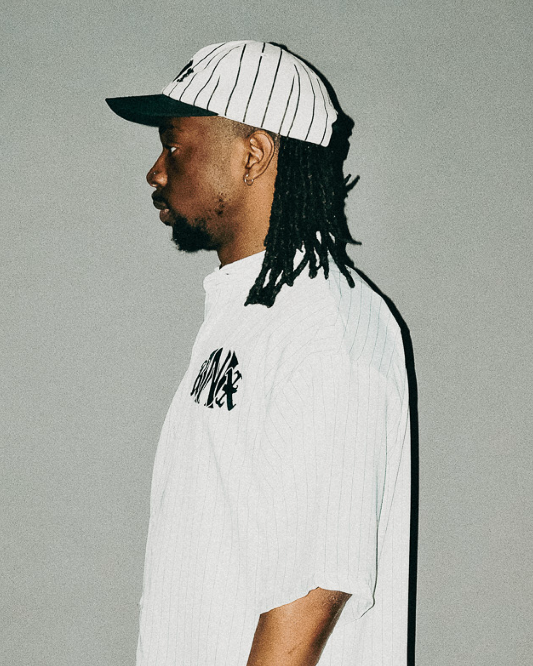Unstructured Striped Cap
