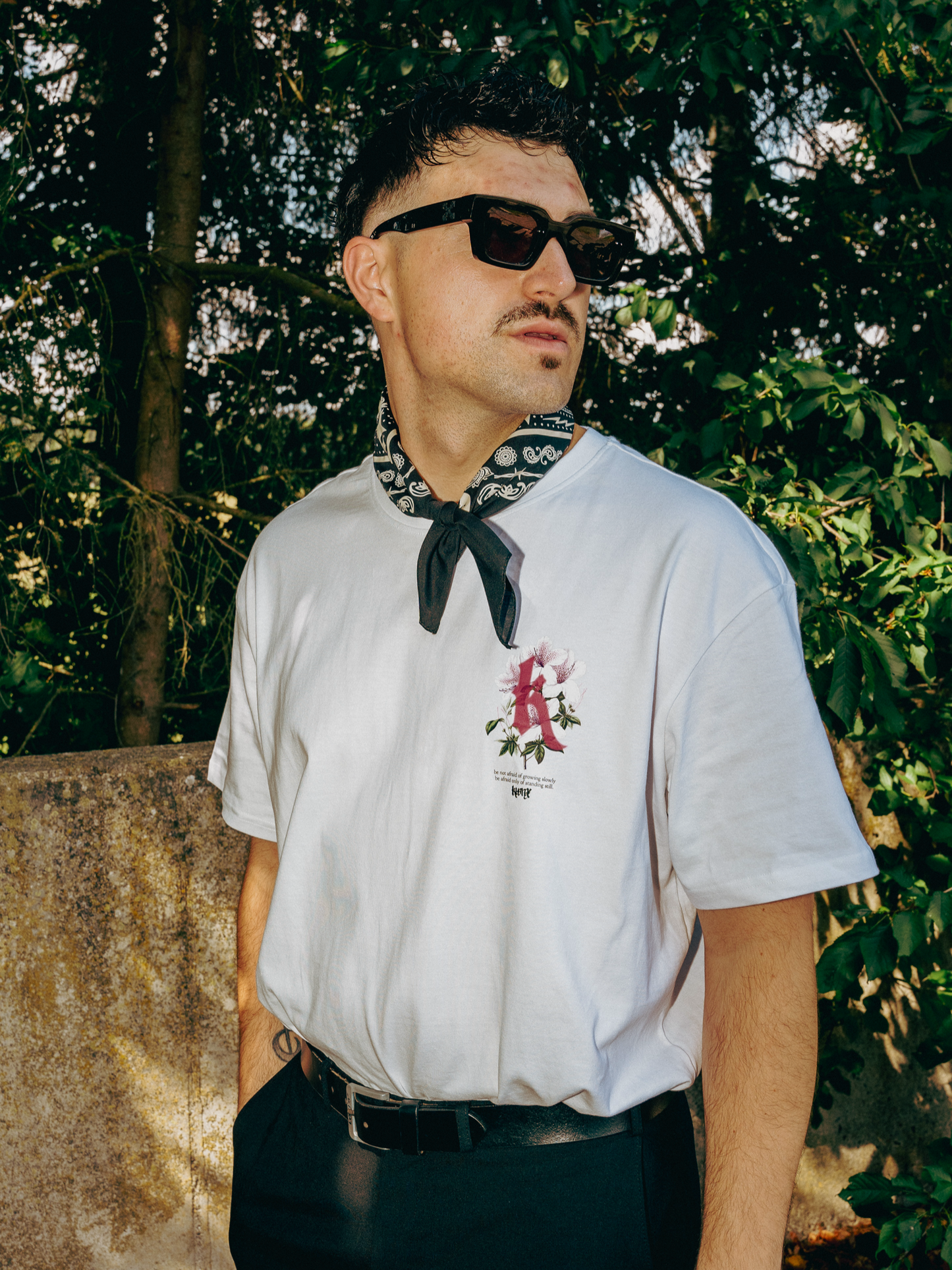 "Bloom" Shirt White