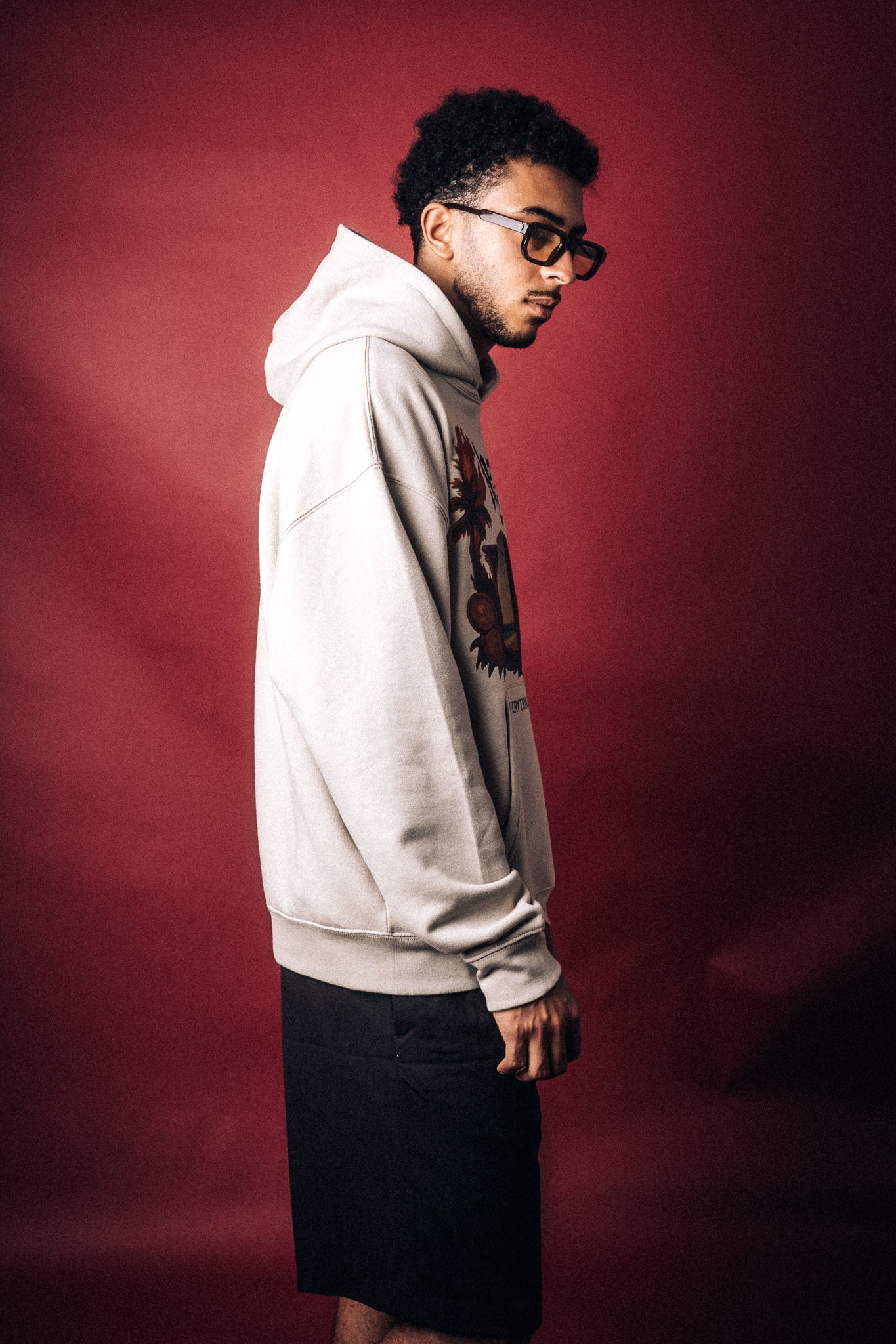„Paradise“ Hoodie Stone