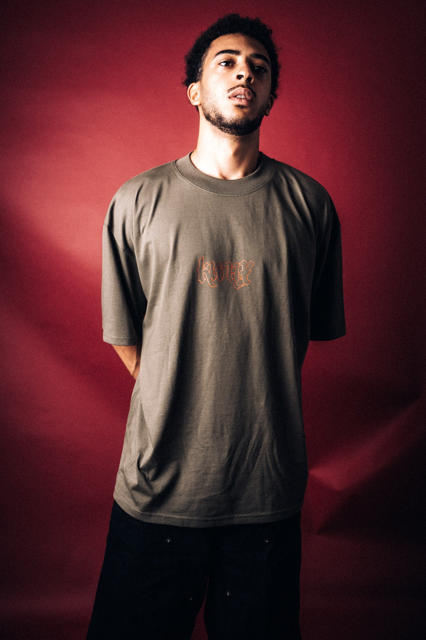 „Rise“ Mockneck Shirt Jungle Green