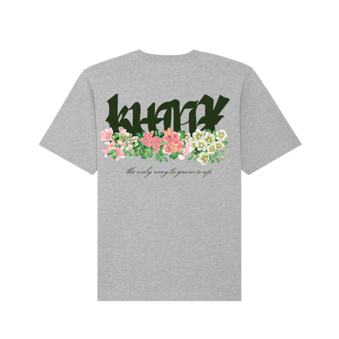 „Grow“ Shirt Light Marble Grey