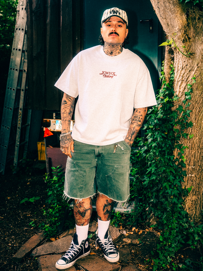 „Dreamer“ Boxy Shirt Heather Grey