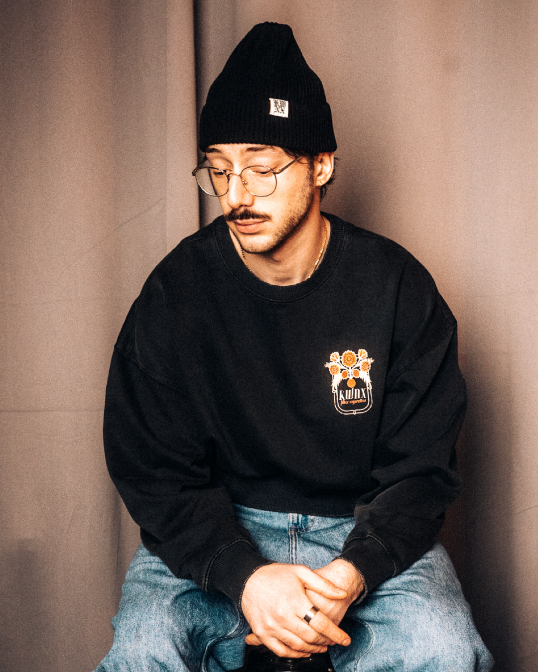 Fisherman Beanie Black