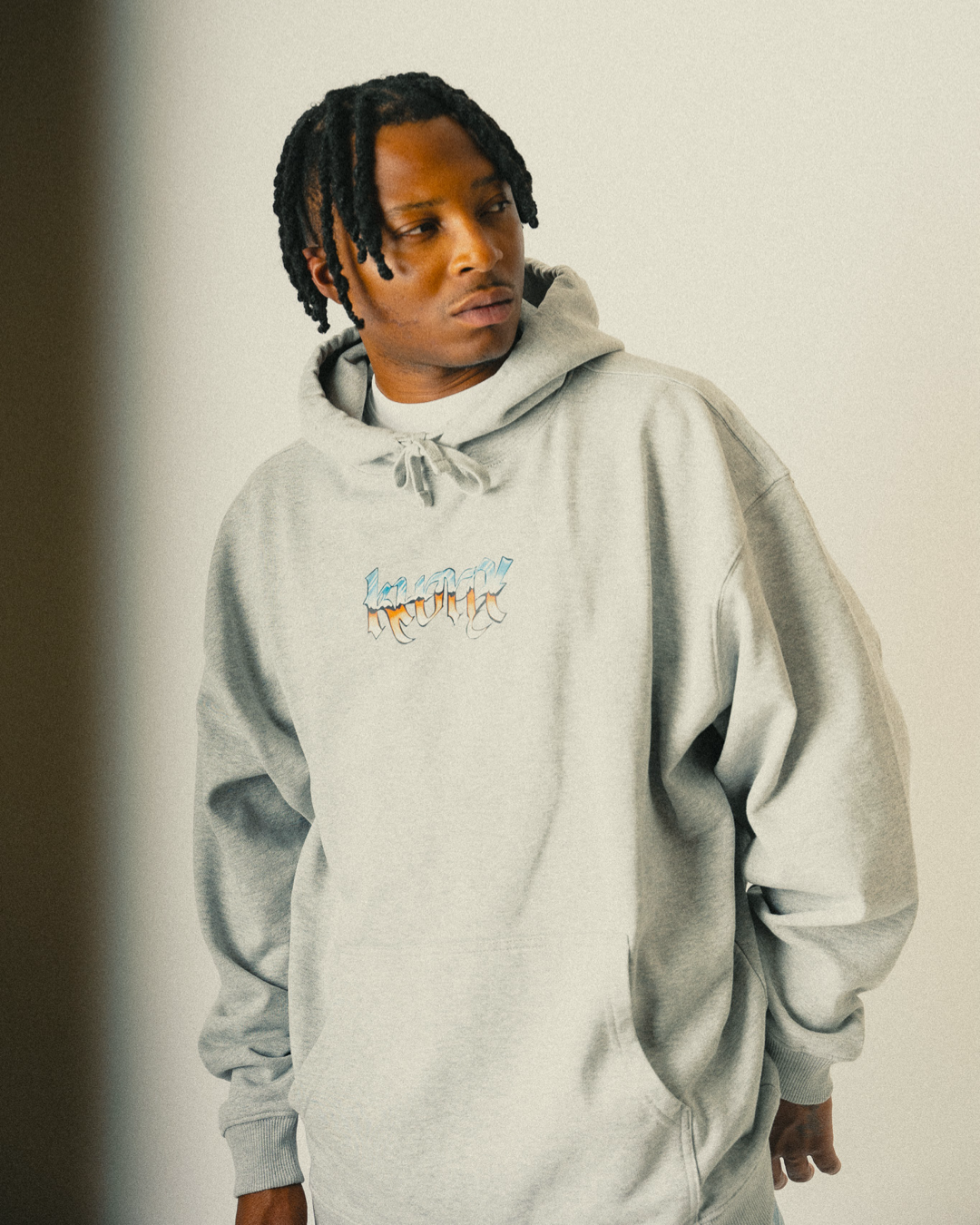 "Chrome" Hoodie Grey