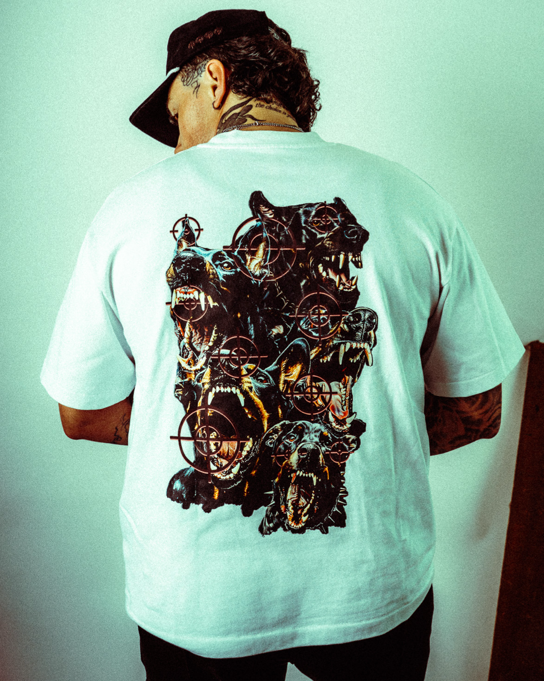 „Bark Less“ Boxy Shirt White