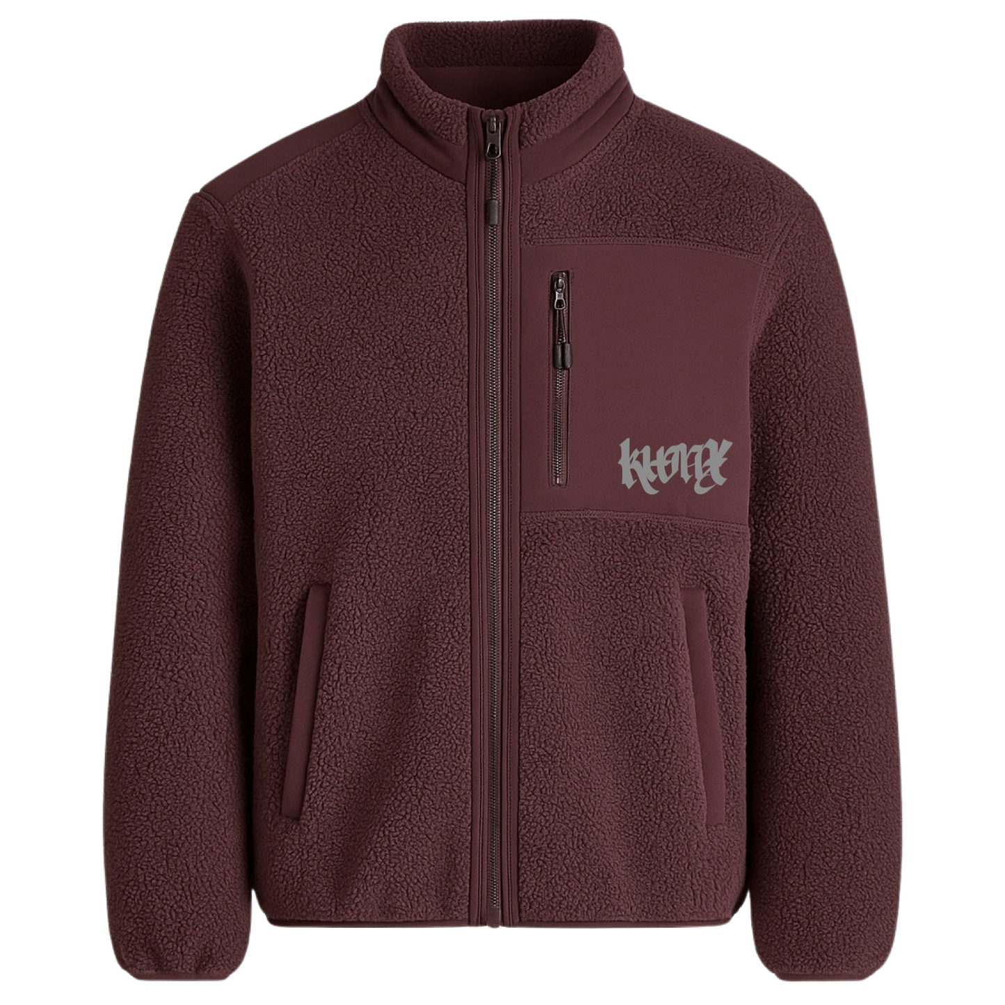Sherpa Jacket Dark Merlot