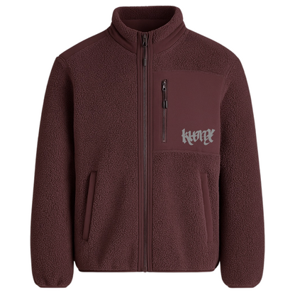 Sherpa Jacket Dark Merlot