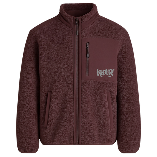 Sherpa Jacket Dark Merlot