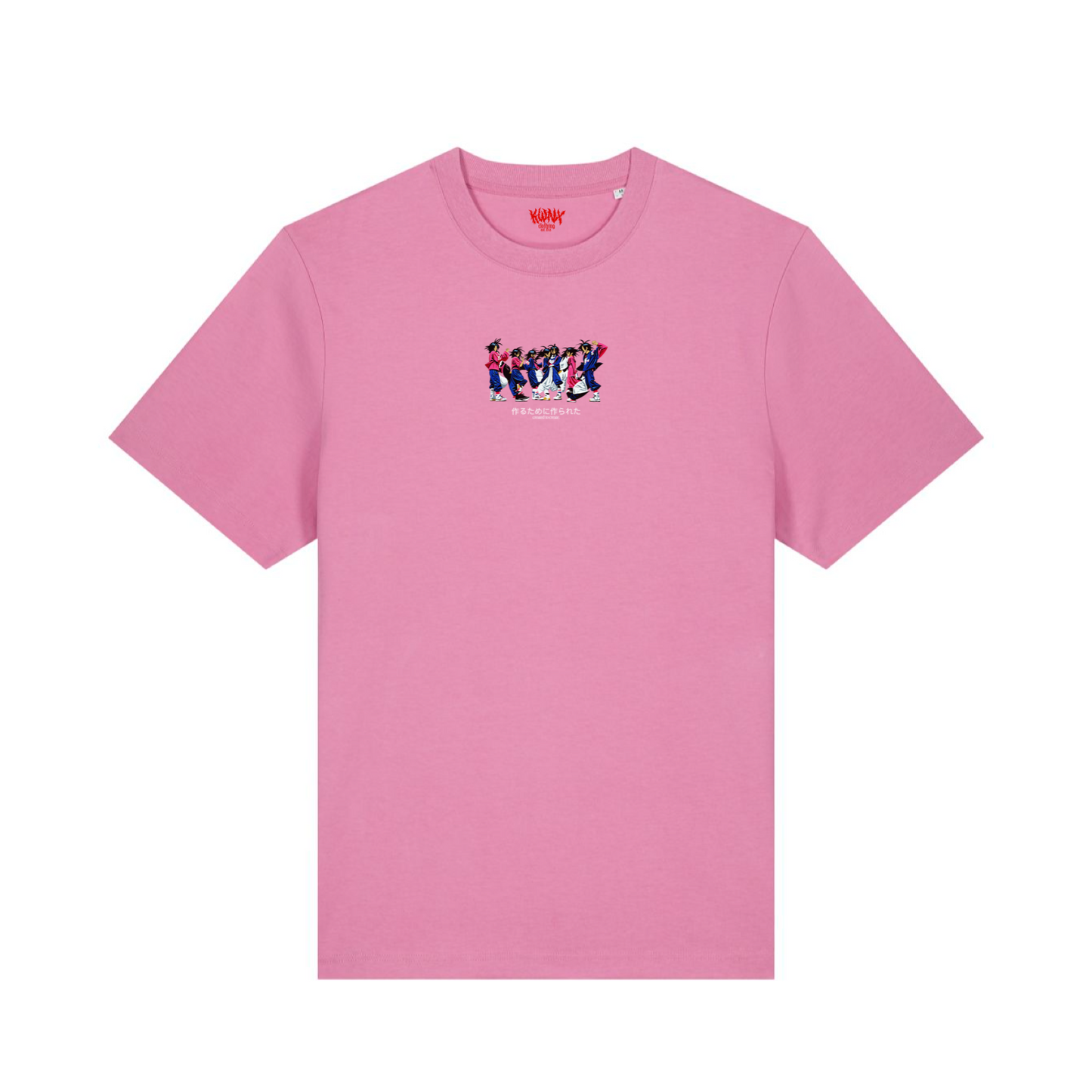 „Manga“ Shirt Bubblegum Pink