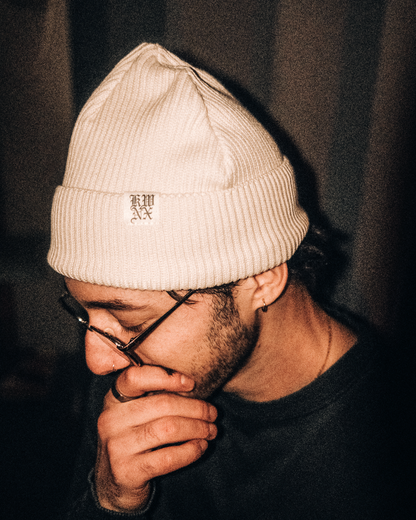 Fisherman Beanie Beige