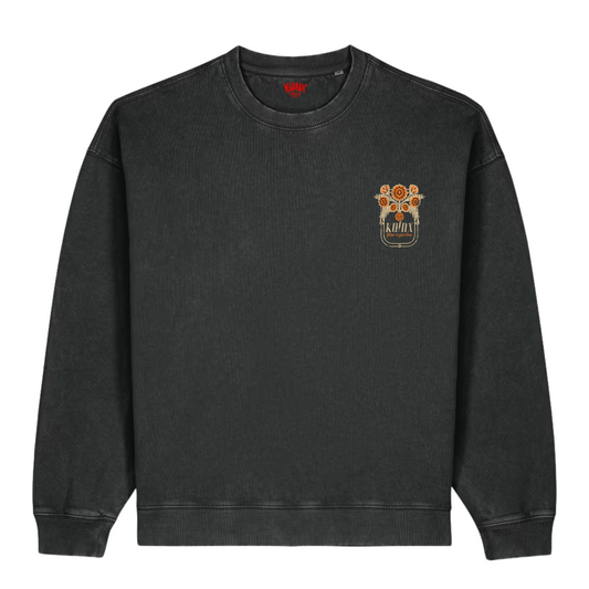 „Tout Ira Bien“ Sweatshirt Vintage Black