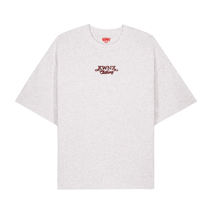 „Dreamer“ Boxy Shirt Heather Grey