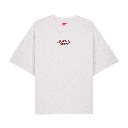 „Dreamer“ Boxy Shirt Heather Grey