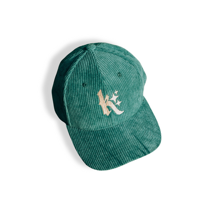 Cord Cap Bottle Green