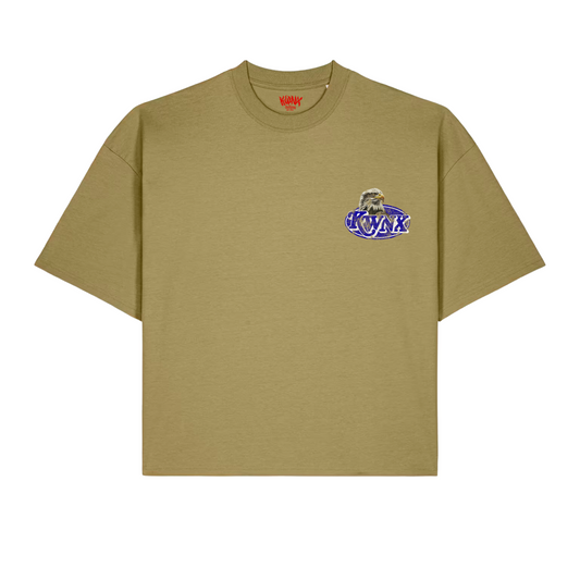 „Eagle“ Boxy Shirt Faded Olive