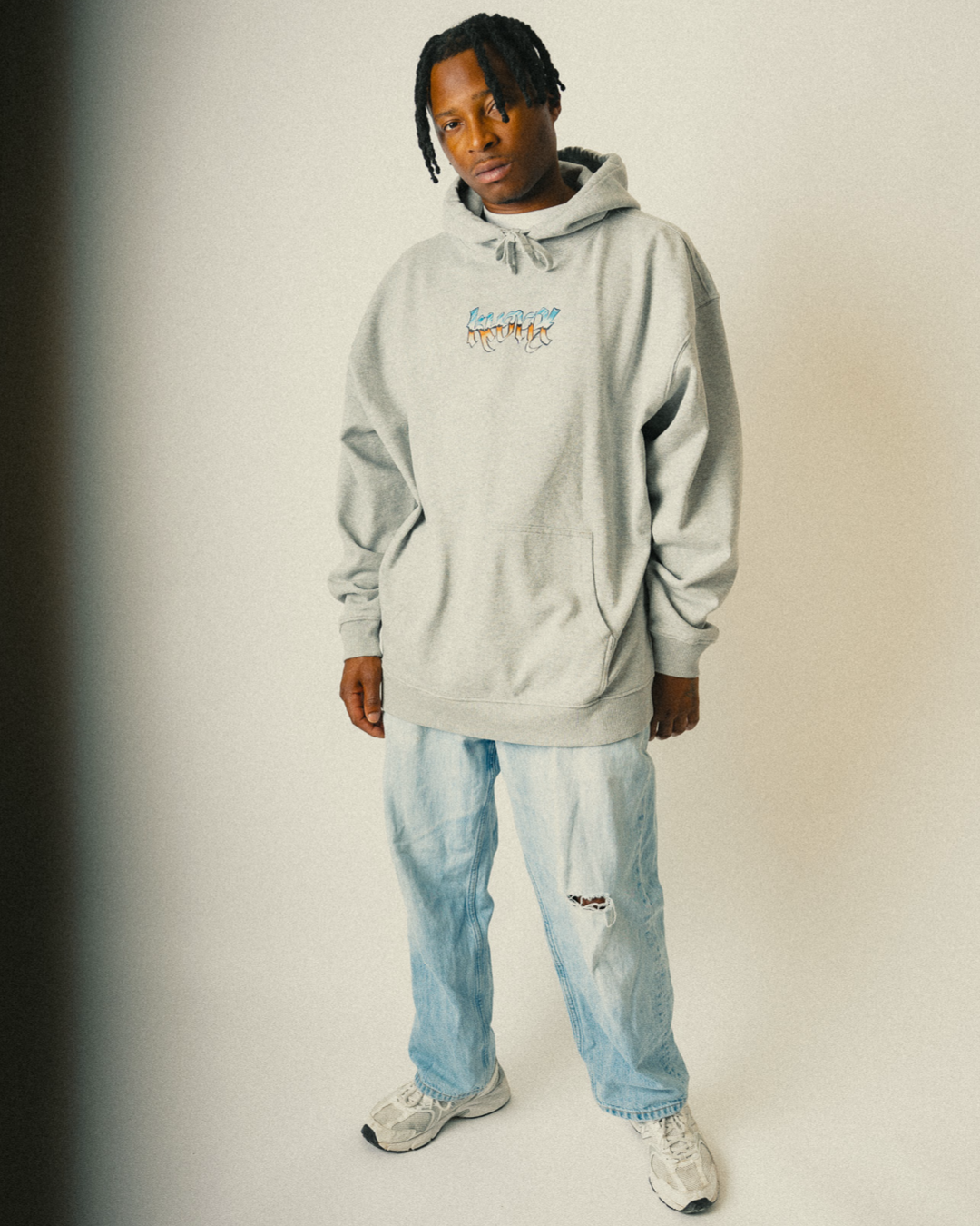 "Chrome" Hoodie Grey