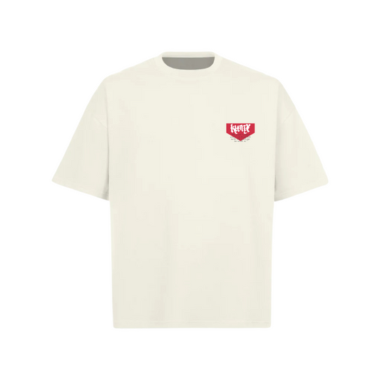 “Kingdom” Boxy Shirt Off White