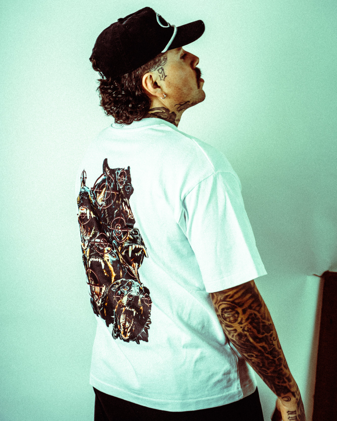 „Bark Less“ Boxy Shirt White