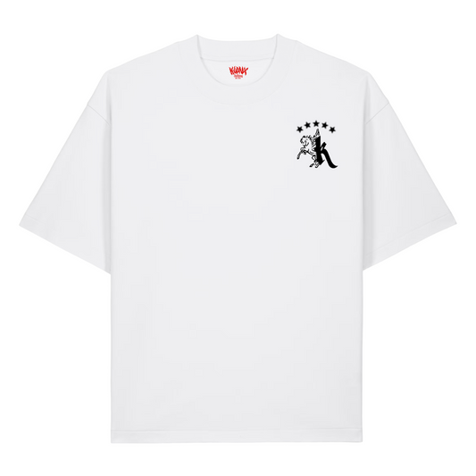 „Pegasus“ Boxy Shirt White
